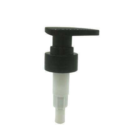 China Non Spill 33/410 High Quality 4cc Liquid Soap Dispenser Pump Up Black Plastic Lotion Pump for sale