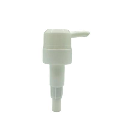 China Non Spill White Color 33/410 Plastic Hand Screw Lotion Pump Shampoo Pump for sale