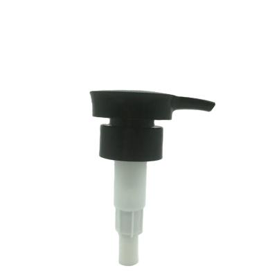 China Non Spill Cosmetic Lotion Pump Black Screw Cap Plastic Non Spill Bottles Accept For Liquid Soap for sale