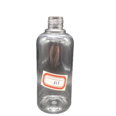 China 300ml large capacity personal care cosmetic bottle, pet bottle with lotion bottle round shape for sale