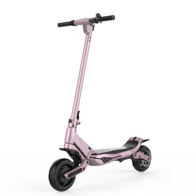 China Unisex Hot Sale Pink Dual Suspension Electric Scooter Commuter Lithium for sale