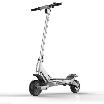 China 2021 Unisex Sliver Price Adult 48v 500w e-scooter DC Motor Off-Road Electric Scooter With App for sale