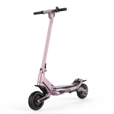 China Girls 35KM/H Unisex Comfortable Pink Electric Scooter Front Shock Absorber for sale