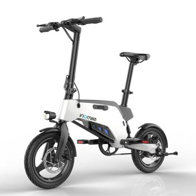 China Aluminum Alloy Folding E-Cycle Lithium Battery City Electric Moped Fahrrad Bicycle for sale