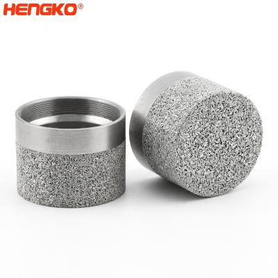 China Liquid Filtration HENGKO 316 316L Sintered Stainless Steel Filter Tube Powder Sintered Cartridge Filter for sale