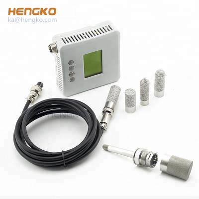 China Weather Stations Sintered Metal Stainless Steel Sensor Probe Housing Humidity Digital Temperature Sensor for sale