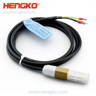 China FS400-SHTx High Sensitivity Sensor Temperature Humidity Sensor Dustproof Probe with I2C Output Plastic Housing Cable for sale