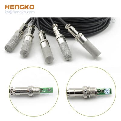 China Digital Humidity Probe And Temperature Sensors Stainless Steel Filter Cups Corrosion Resistant High Temperature Humidity Sensor for sale