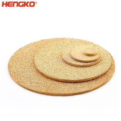 China Uniform Particle Distribution Sintered 20 60 Micron Filter Porous Metal Steel Plate Brass Bronze Stainless Sheet for sale