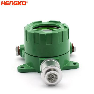 China Maximum corrosion protection sintered porous metal aluminum gas sensor housing used for lpg gas detector alarm for sale