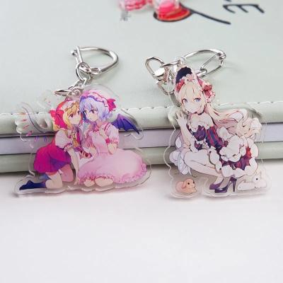 China Plastic Stretching Letter Pencil Charm Around Tassel Resin Epoxy Make Your Own Anime Glitter Hologram Key Chain Custom Acrylic Charm for sale