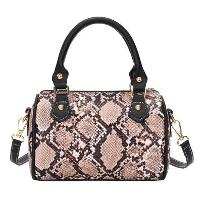 China 2020 Wholesale Women Handbags Light Weight Snake Leopard Print Ladies Handbag Luxury Fashion Purse and Purse for sale