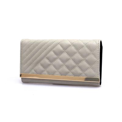 China Fashion Ladies Ladies Clutch Waterproof Luxury Designer PU Card Holder Women Leather Wallet for sale