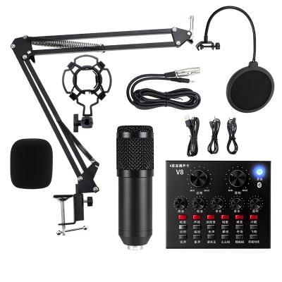 China Hot Sale BM800&V8 Home Studio Microphone&Sound Bundles Home Studio Equipment for sale