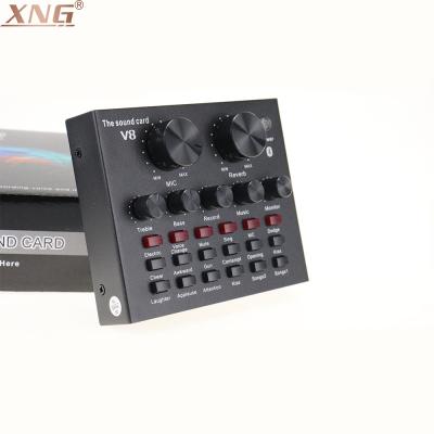 China Best Price With High Quality V8 Sound Card Factory Price Hot Sale V8 Sound Card For Computer Phone for sale