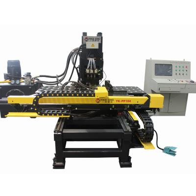 China Building Material Shops PP104 Steel Plate Punching Marking Machine Steel Plate Punching Marking And Drilling Machine For Joint Plates for sale