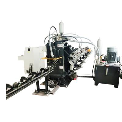 China Building Material Shops YK-APM1516 Angle punching marking and shearing machine hydraulic angle iron worker for angle tower fabrication for sale