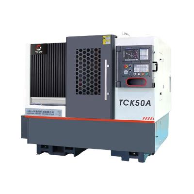 China Building material shops strong lassic stability TCK50A/500 multifunctional inclined bed lathe cnc machine for sale