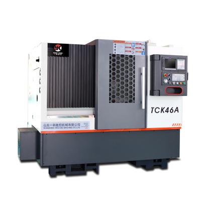 China Building Material Shops TCK46A Factory Customization Guide Linear Way Inclined Bed CNC Lathe Machine for sale