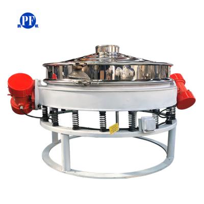 China 0.2124-1.5175 Stainless Steel 304 Discharge Circular Single Layer Vibrating Vibrating Screen for sale