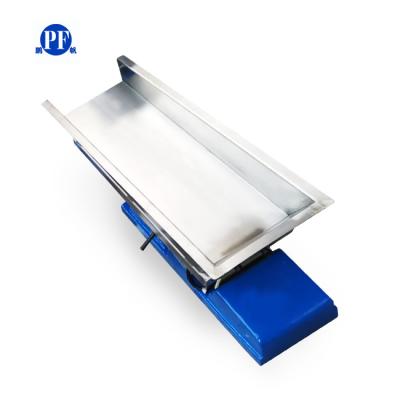 China Conveyor Food Industry Material Tiny Electromagnetic Vibrator Feeder For Potato Starch for sale