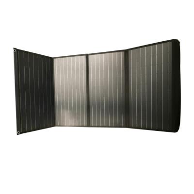 China 100w long laptop high conversion lifespan foldable solar panel for portable power station and solar energy system for sale