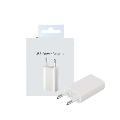 China Wholesale A1400 5W Mobile Phone Eu Charger For iphone 7 pro Phone 8 X12 USB Power Adapter for sale