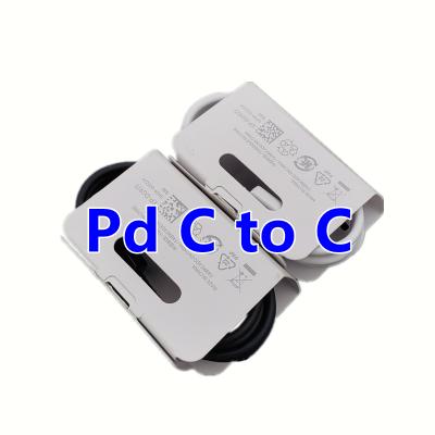 China Mobile phone types palladium type c to c 3A super fast charging data line for samsung note10 s20 lite palladium c cable to c charger for sale