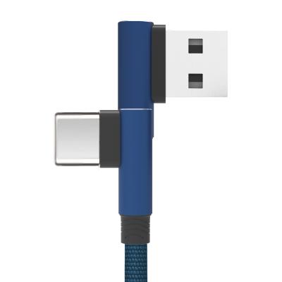 China MP3/MP4 Player Professional Manufacturer Fast Charging Stability Elbow Fast Charging Usb C Right Angle Cable for sale