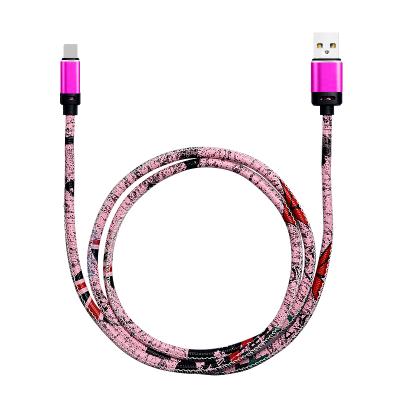 China Computer Equivalent Board Premium Good Compatibility Leather Data Cables Micro Usb C Cable For Iphone for sale