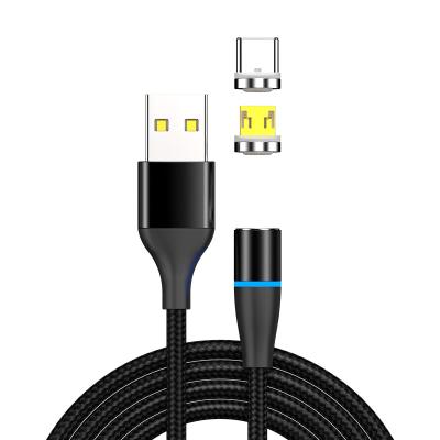 China Wholesale 3 in 1 USB Magnetic Link X/Y Cable Mobile Accessories Fast Charging Magnet 3 in 1 Magnetic Data USB Charger Cable Phone Charger for sale