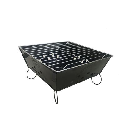 China Easily cleaned sample free! ! Portable Outdoor Camping Charcoal Grill BBQ Collapsible Instant Grill Smokeless Rack for sale