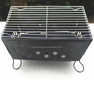 China Height Adjustable Original Folding Charcoal BBQ Oven Made From Stainless Steel for sale