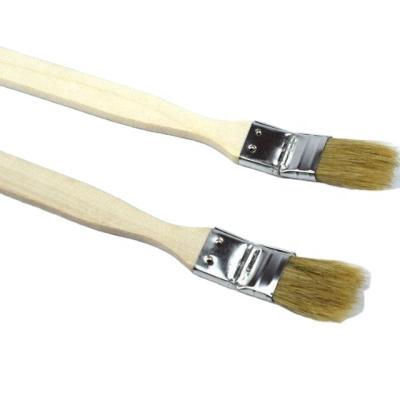 China POLISHING natural bristle with long wooden handle radiator brush for sale