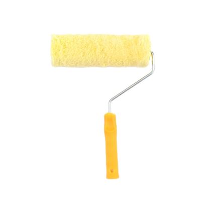 China 2020 Wholesale New China High Density Orange Cheap Custom Paint Roller Cleaning Brush For Wall Painting for sale