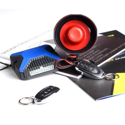 China One Way Car Alarm Universal Car Alarm Systems Vehicle Car Central Locking Central Locking Alarm Remote Control for sale