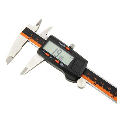 China Electronic Measuring Screen 0-6 Inch/150mm, Inch/Metric/Inner Diameter Digital Vernier Micrometer Caliper Measuring Tool Stainless Steel LCD Fractions for sale