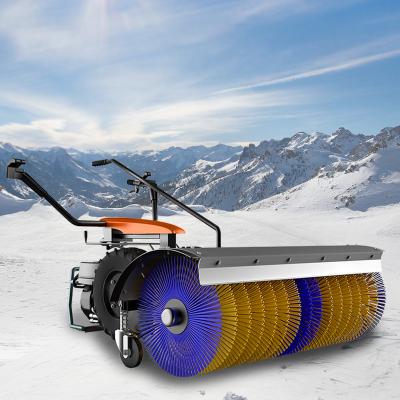 China Yangzi SXJ002 Hand Push Snow Sweeper Winter Road Machine Sidewalk Snow Plow Snow Removal Cleaning Machine Building Material Stores for sale