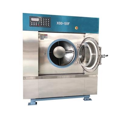 China Full Stainless Steel For SUS 304 Industrial Washing Machine Automatic Free Drum XGQ Position 50kg Full Stainless Steel Models For Garment Use 2021 for sale