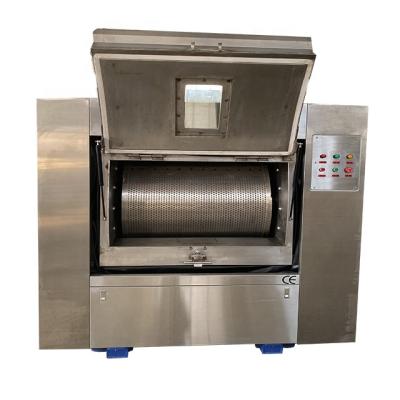 China Other new type 100kg CE certificate barrier hospital washing machine washing and spinning with firm full stainless steel drain valve frame for sale