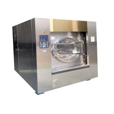 China Full Stainless Steel For New Drum Structure 100kg Automatic Industrial Washing Machine To Wash And Extract For Hotel And Garment Use for sale