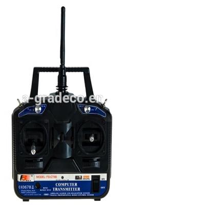 China Electronic Product FS-CT6B 2.4G 6CH RC Transmitter Receiver 450 500 T-Rex Helicopter for sale