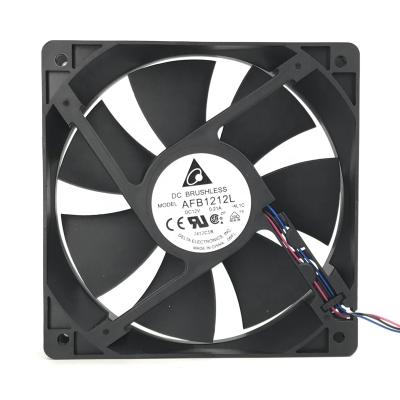 China Electronic Product 12cm Super Silent 12025 AFB1212L 0.21A Power Chassis Double Ball Fan for sale