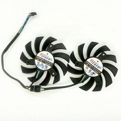 China FD7010H12D FD7010H12S 12V 0.35A dual fan graphic fan for sale