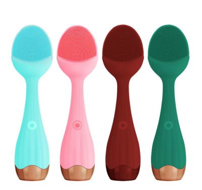 China Skin Tightening Big Promotion Silicone Deep Exfoliating Double Sided Brush At The End Of The Year for sale