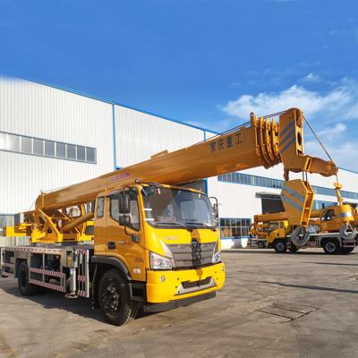 China TRUCK CRANE Futian quality good 16 ton construction material crane lifting equipment crane air conditioner for sale