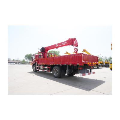 China CRANE TRUCK Markdown Sale Dongfeng 8 Ton Mounted Telescopic Self Propelled Truck Mounted Type Crane Engineering Boom Lift Hoist Crane for sale