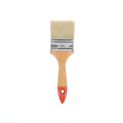 China 2022 Most Popular Paint Wool Brushes Different Shape 100% Wooden Brush Paint Wool for sale