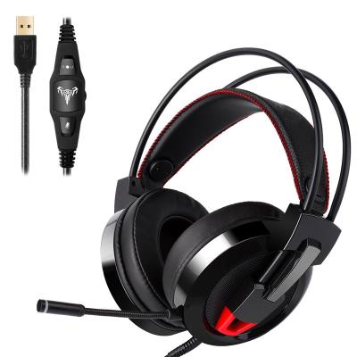 China Edging 7.1 - Wired Headband Sound Headband SUTAI Gaming Headphones Gaming Headphones Computer Game High Quality Headband Vibration With MIC for sale