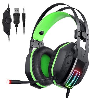 China 2019 New Headband SUTAI Gaming Headset 7.1 Surround Sound With Microphone Earphone Stereo Game For PS4 With RGB Light for sale